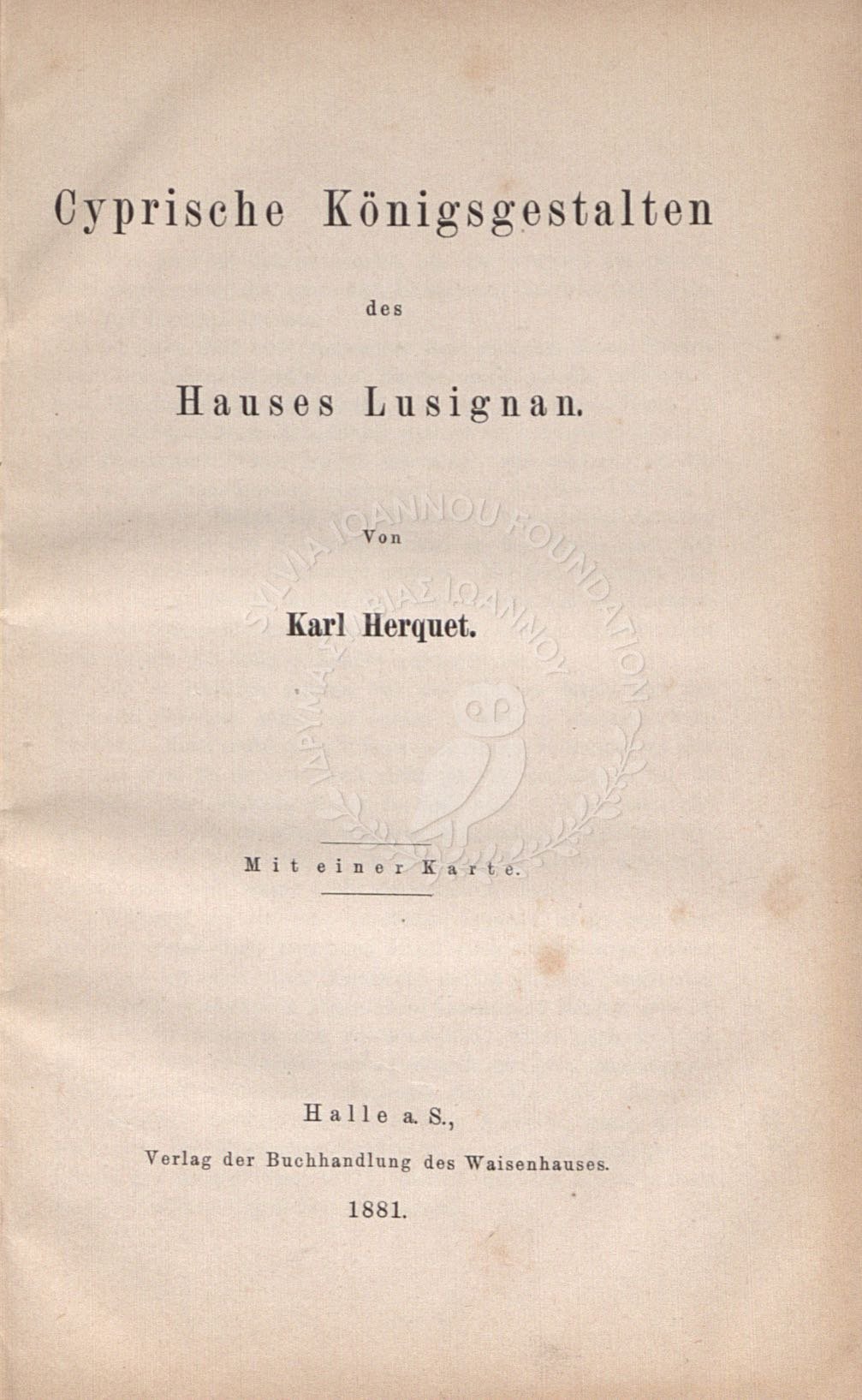 Cyprische K Nigsgestalten Des Hauses Lusignan Sylvia Ioannou