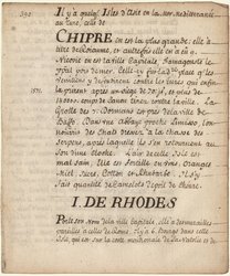 I. De Chipre Et La Terre de la Caramanie