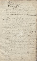 Voiage fait en La terre Sainte ...