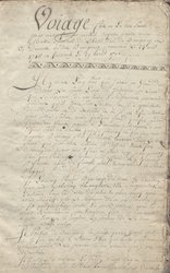 Voiage fait en La terre Sainte ...