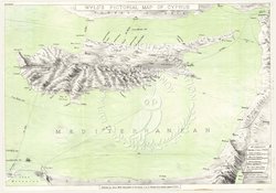 WYLD'S PICTORIAL MAP OF CYPRUS